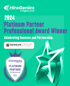 HireGenics Platinum Award Winner